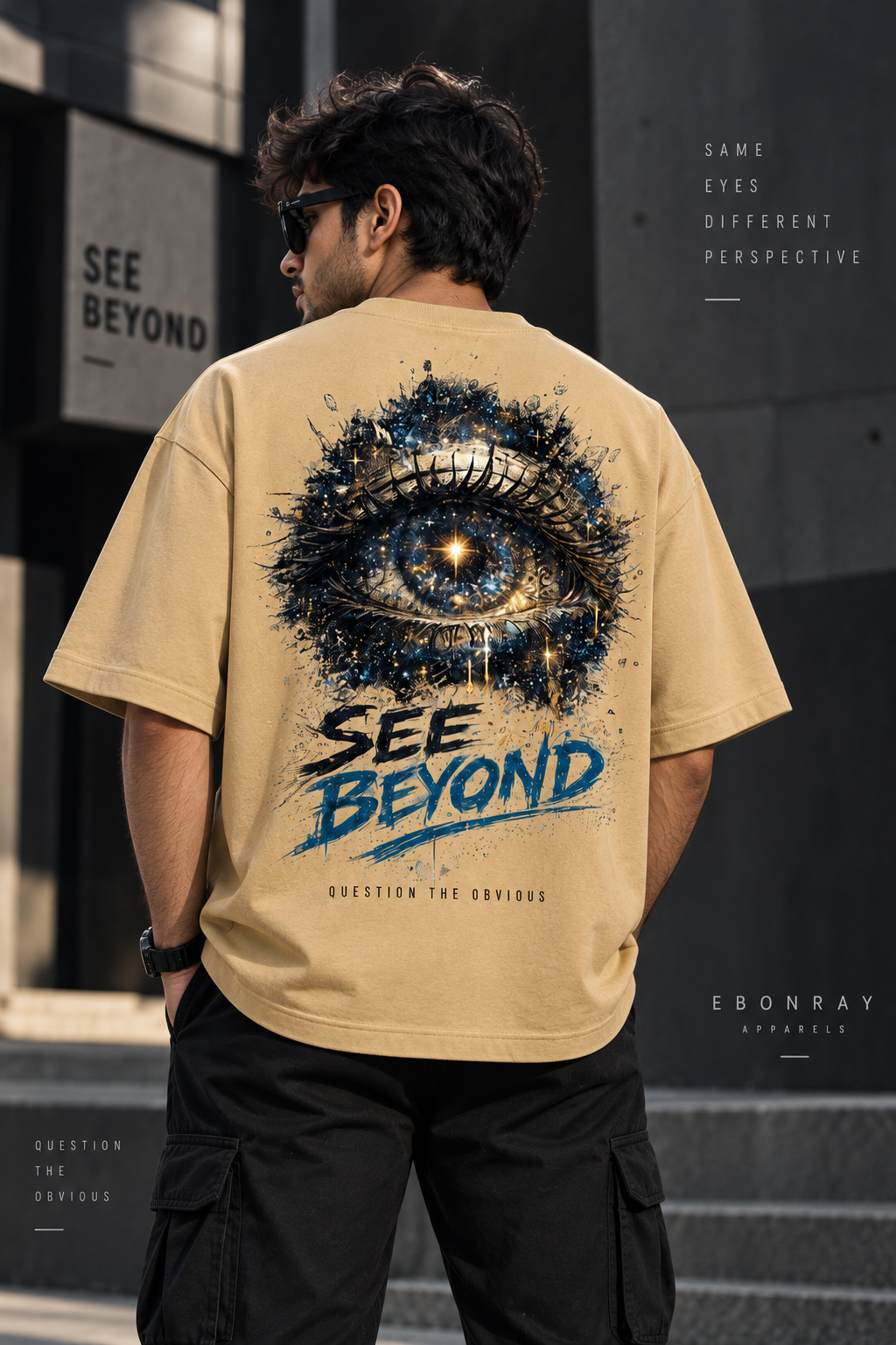EbonRay SEE BEYOND Oversized Tee