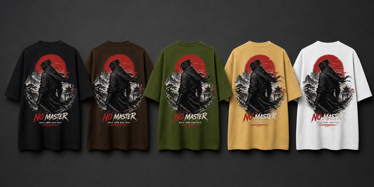 EbonRay NO MASTER Oversized Tee