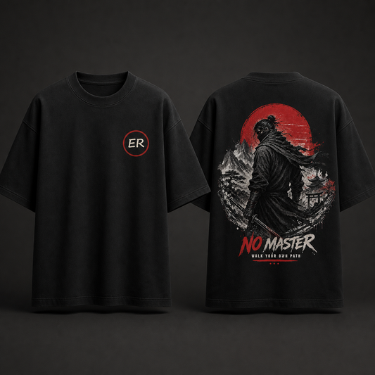 EbonRay NO MASTER Oversized Tee