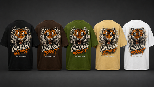 EbonRay UNLEASH INSTINCT Oversized Tee
